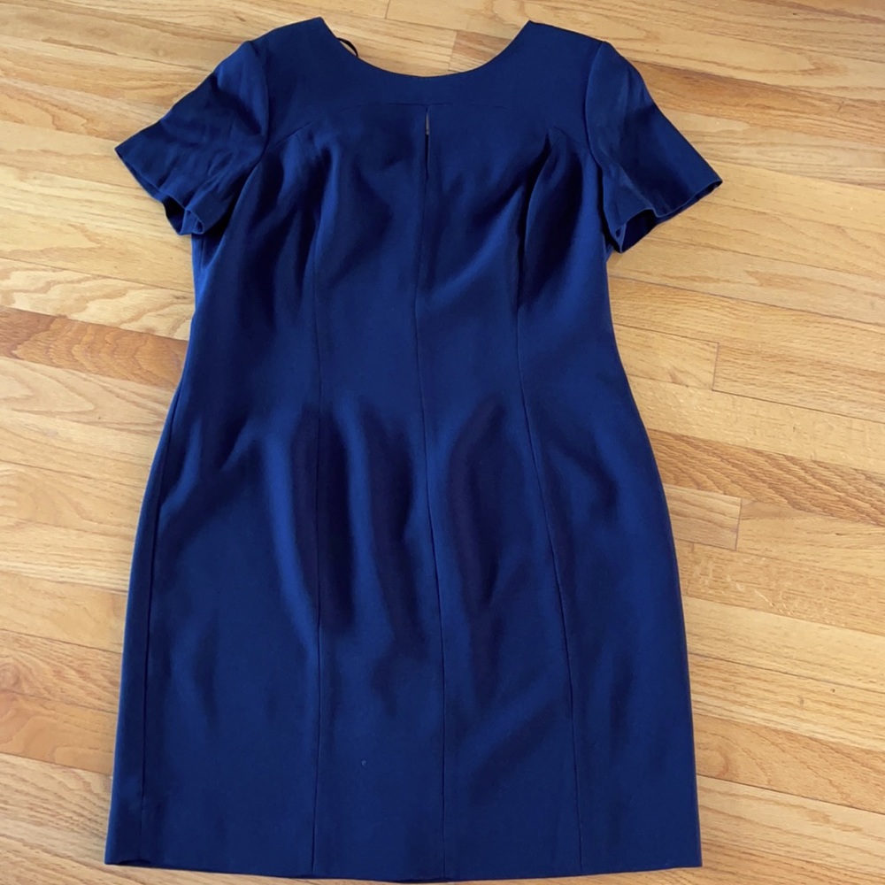 Short black dress. Simple and understated.